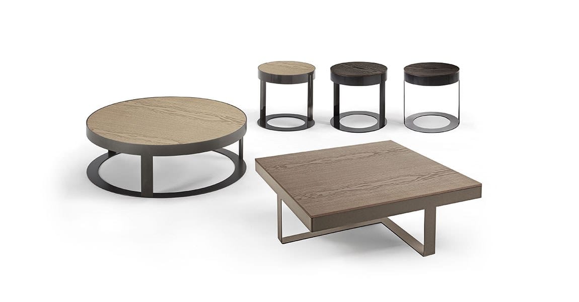 Квадратный металлический журнальный столик Frigerio OTIS ARCH-00057512 - Вид №1