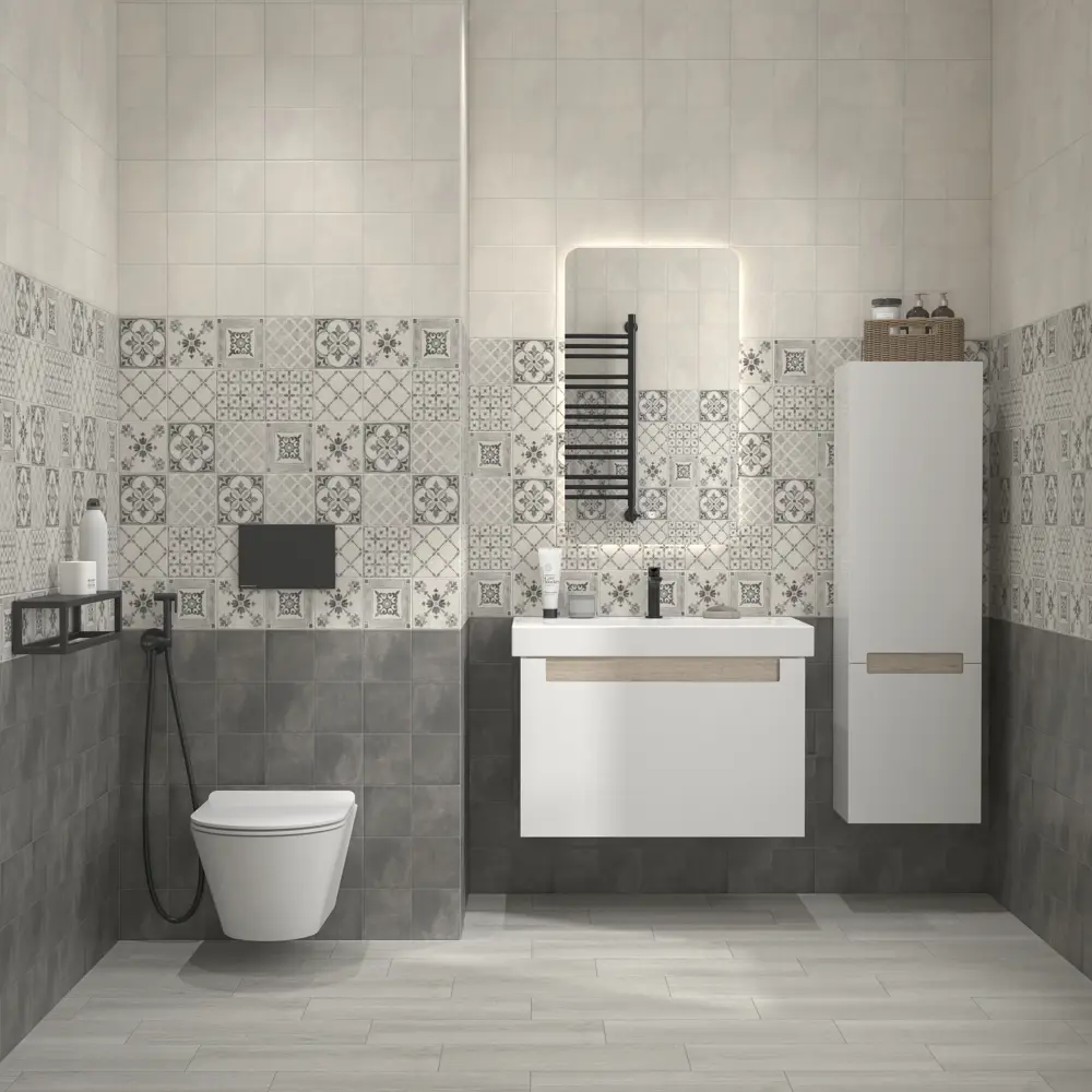 Керамогранит Kerama Marazzi Ланди серый - природная эстетика дерева 88792349 STLM-0948792 - Вид №10