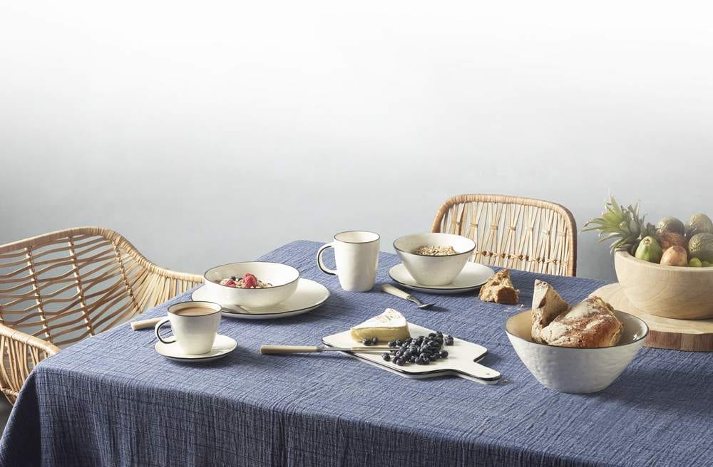 Фарфоровая плоская круглая тарелка POMAX Basil ARCH-00027290 - Вид №1