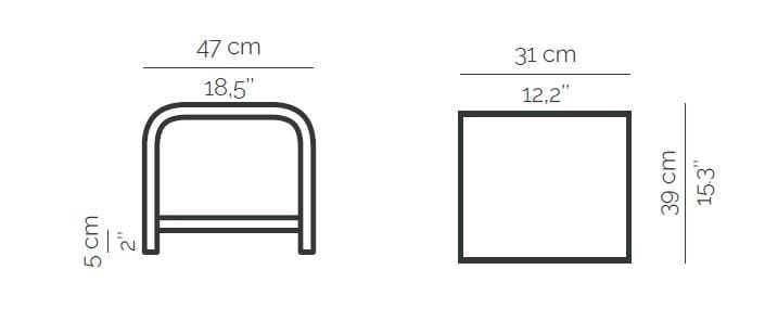 Тумбочка из пробки OTQ Bisu ARCH-00027383 - Вид №7