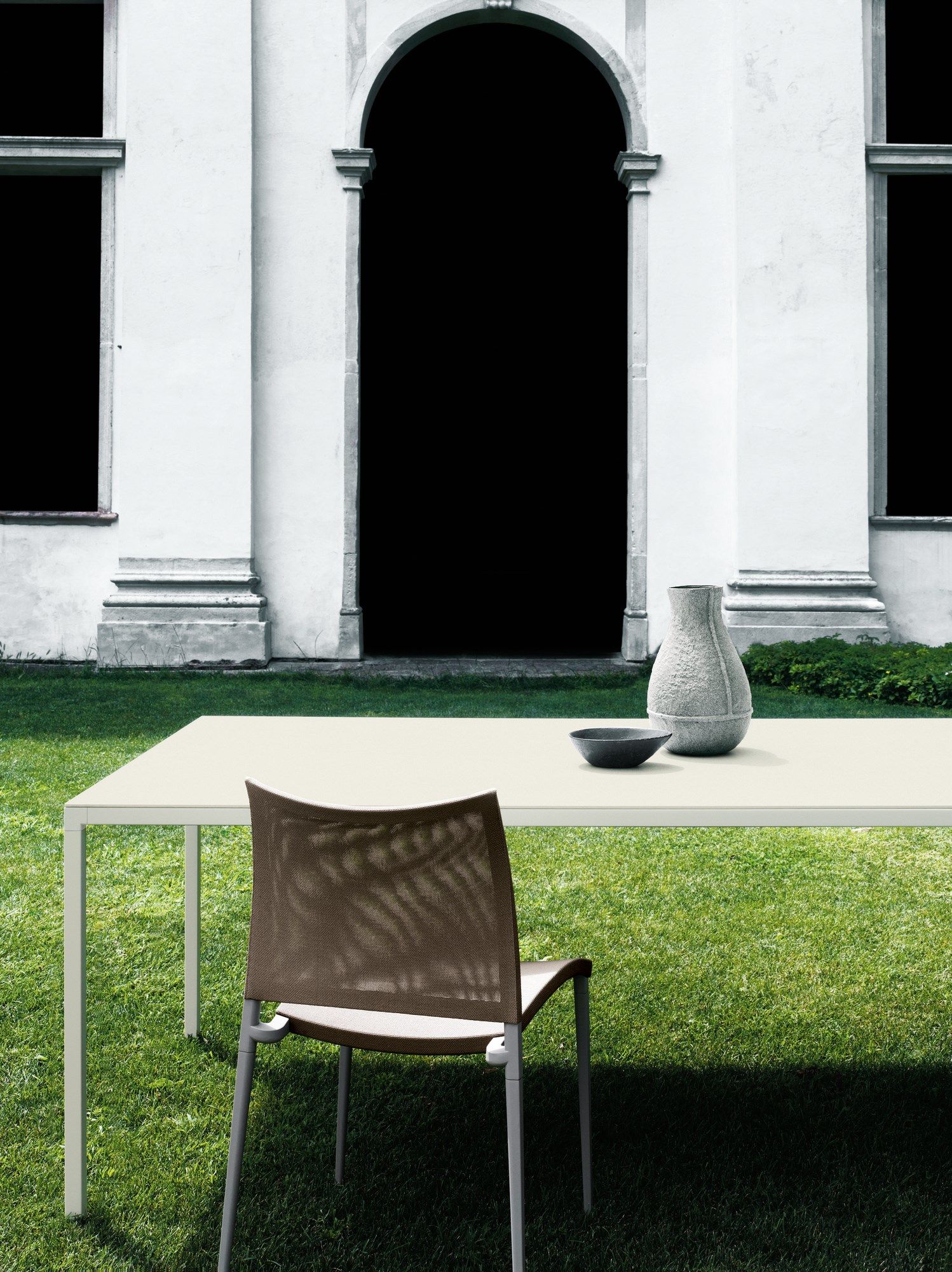 Штабелируемый стул из полиэфирного волокна Desalto песок ARCH-00128803 - Вид №4