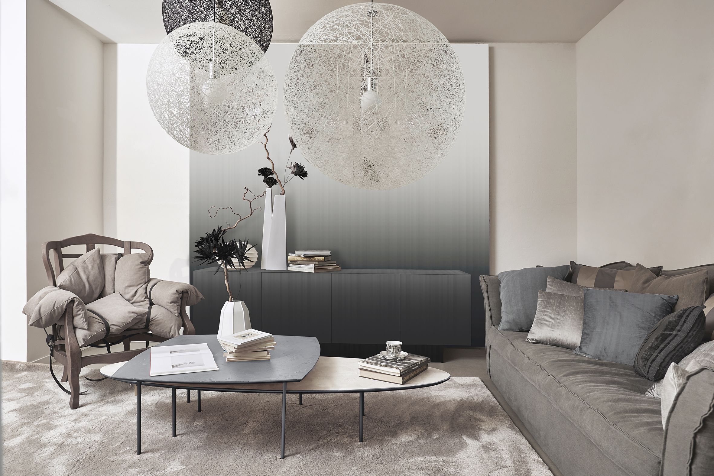 Металлический журнальный столик MOMENTI HOLMES S-49-82-122-92 ARCH-00142152 - Вид №9