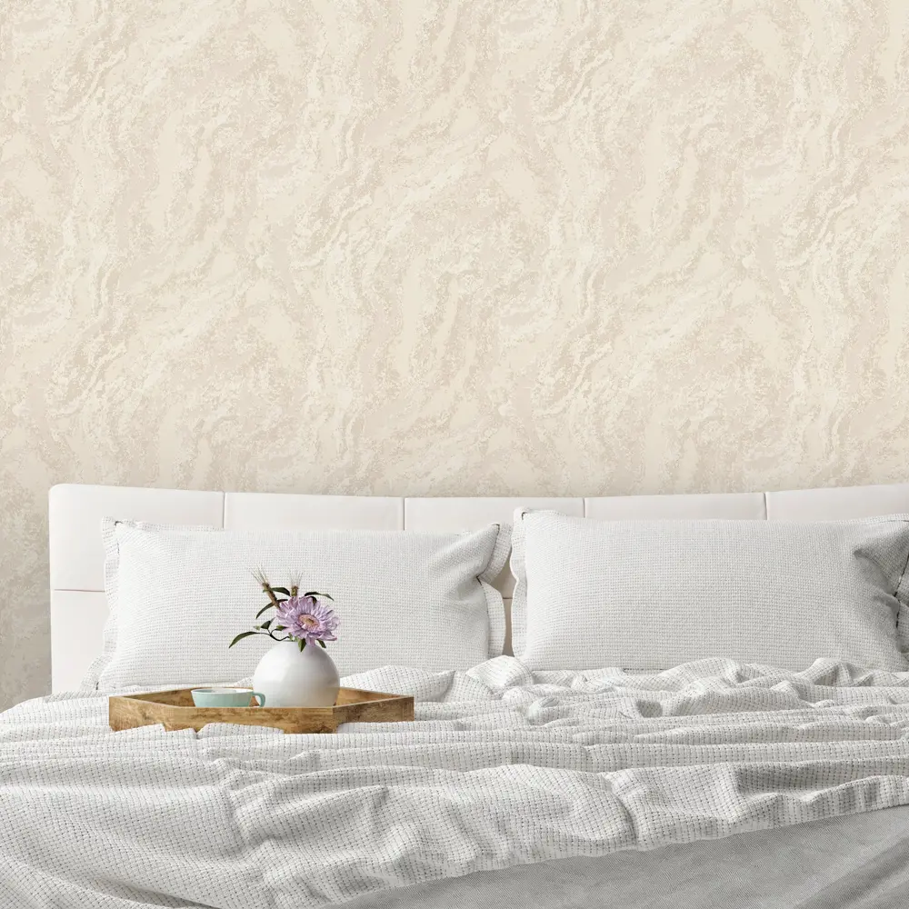 Обои флизелиновые Deco-Deco Calistra бежевые 1.06 м DD6073-02 89450796 STLM-2179241 - Вид №4