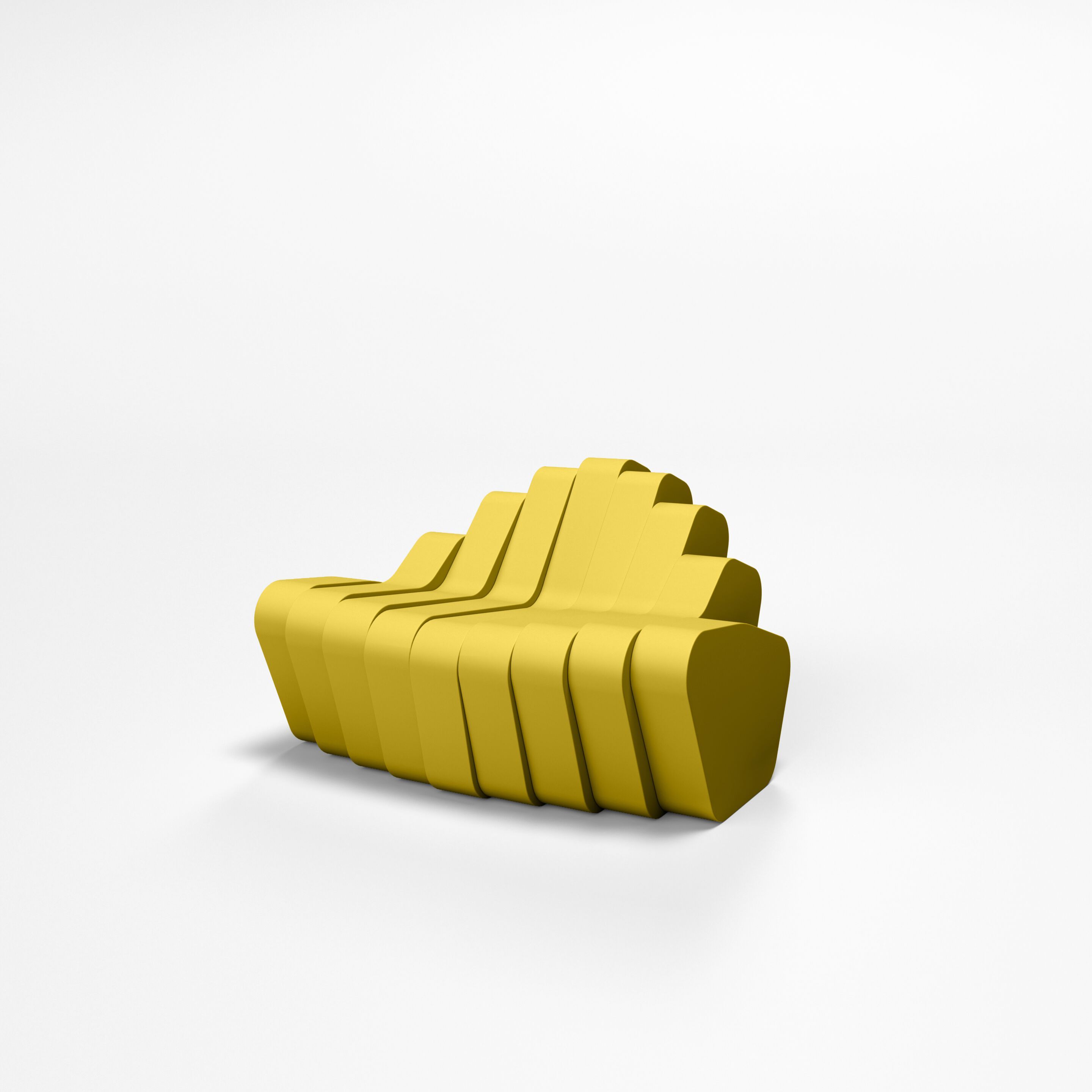 Пенопластовая скамья со спинкой SIXINCH Cliffy ARCH-00009974 - Вид №19