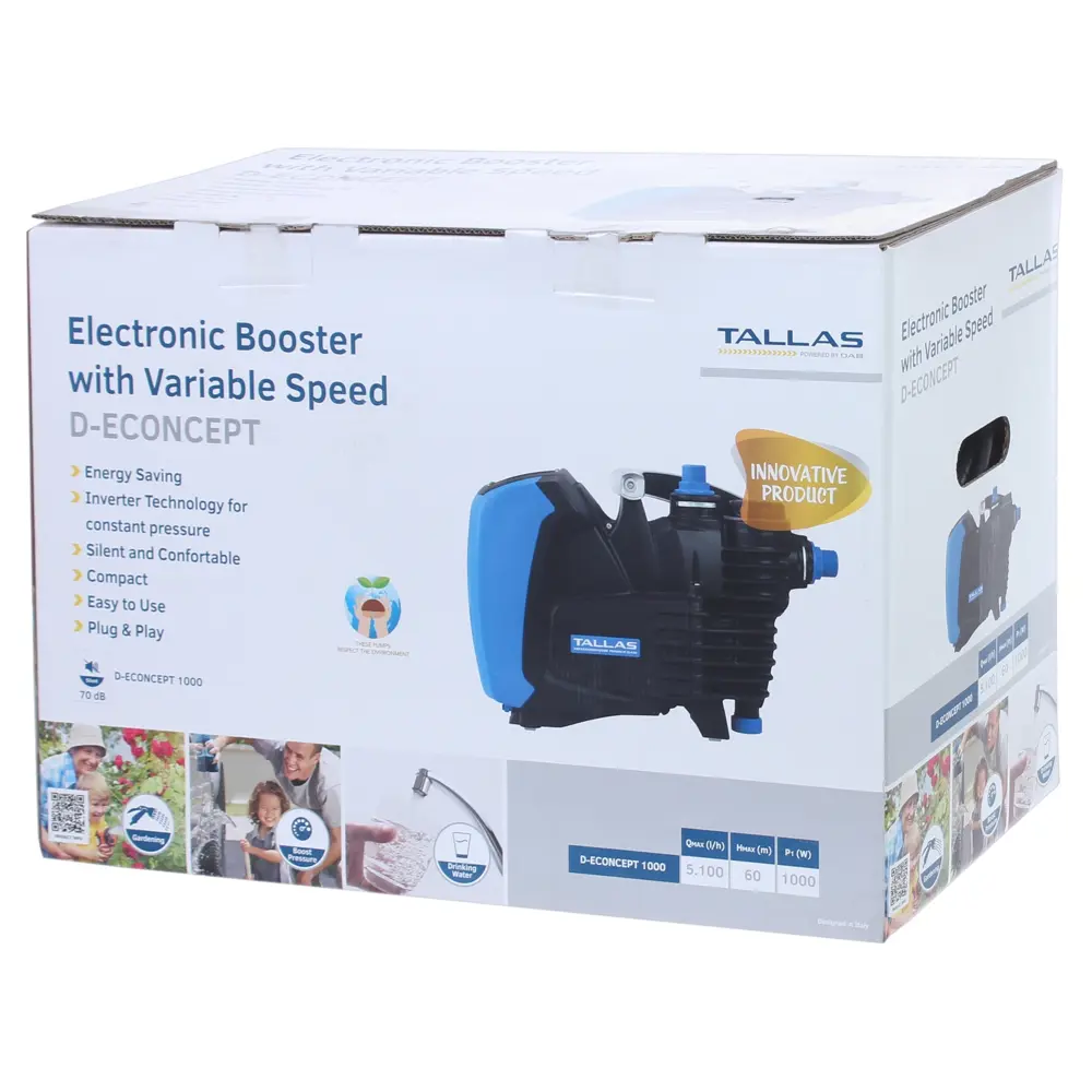 Насосная станция Tallas D-Econcept 5100 л/час STLM-2124906 - Вид №5