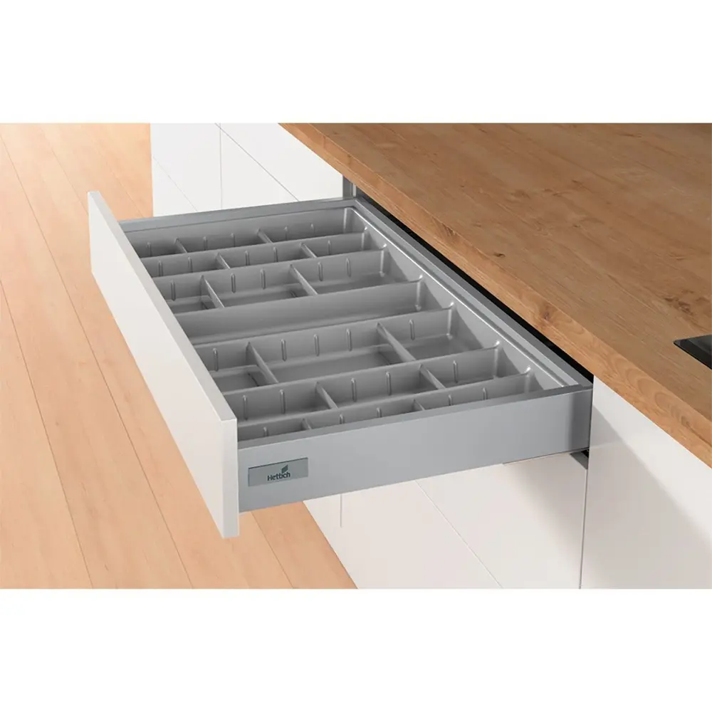 Разделительный лоток Hettich OrgaTray 590 31x5x46 см ABS-пластик цвет серебристый