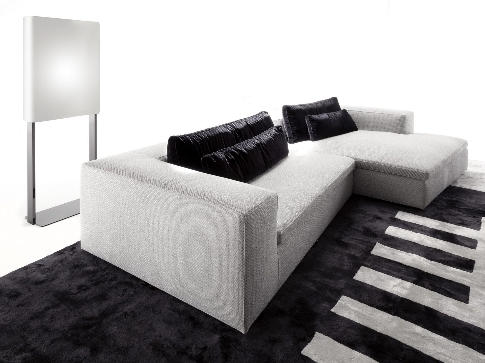 Тканевый диван с полуостровом ERBA ITALIA DAVID ARCH-00058506 - Вид №4