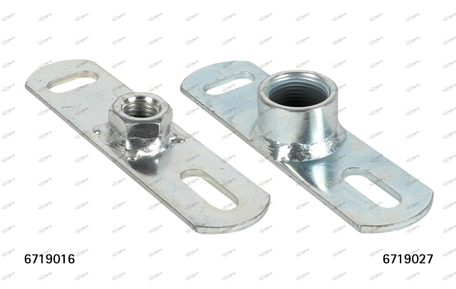 6719012 Монтажный элемент BIS Подпятники, сварка в среде углекислого газа монтаж к стене или перекрытию WALRAVEN 