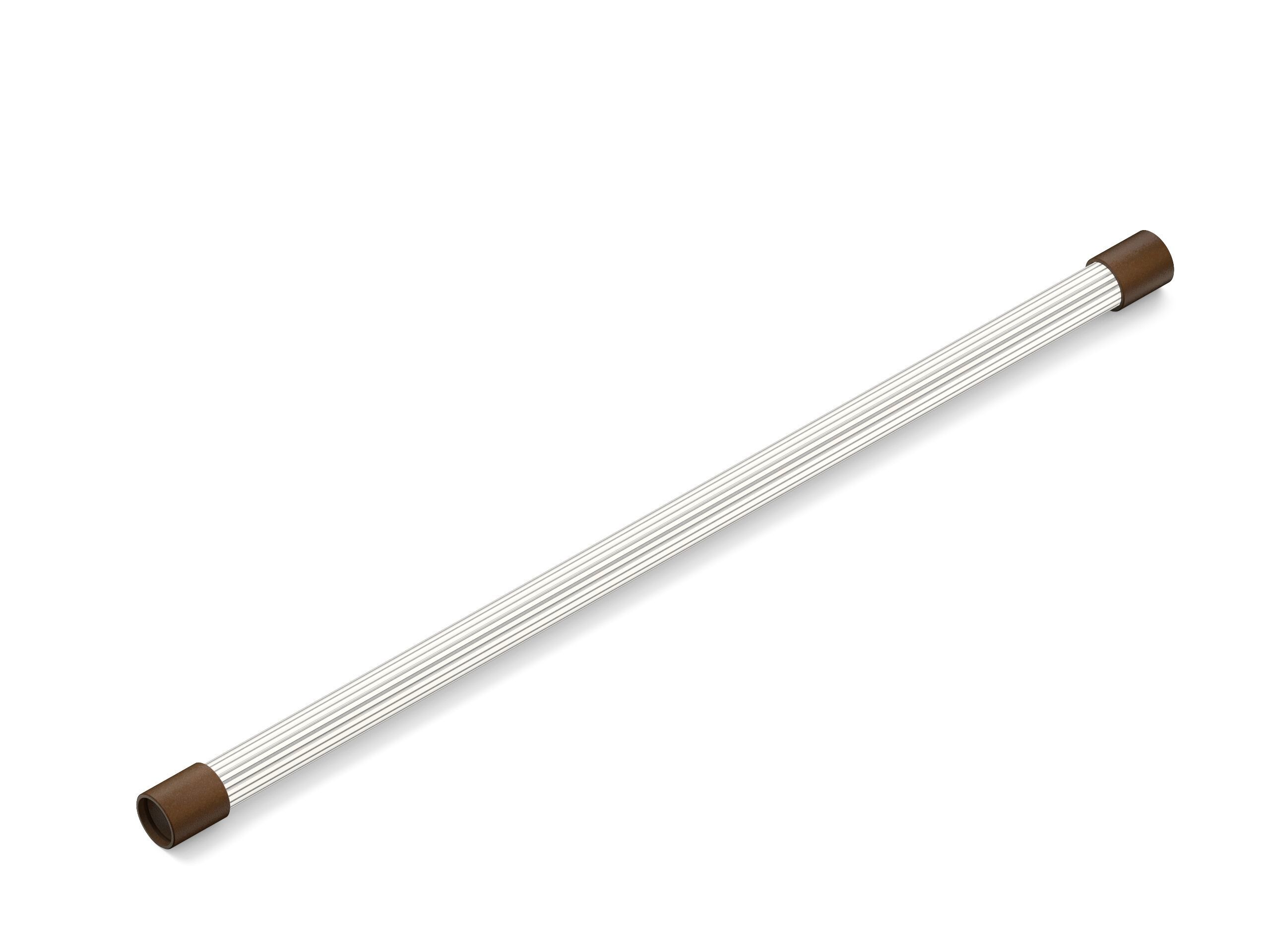 Трубчатый светодиод из боросиликатного стекла с окрашенными алюминиевыми фитингами Genuit Corten ARCH-00003159 - Вид №4