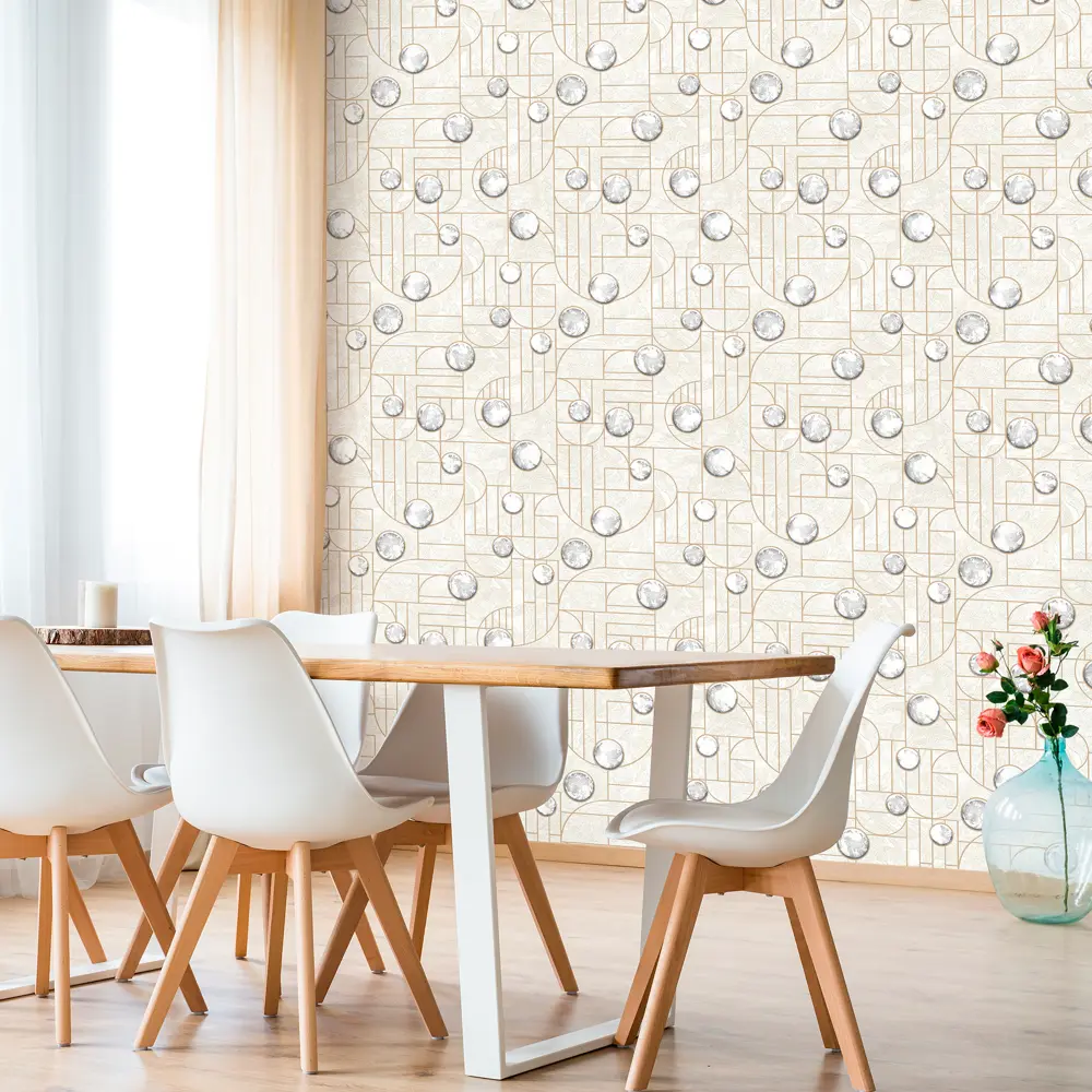 Обои бумажные Elysium Концепт белые 0.53 м 907800 STLM-2194706 - Вид №2