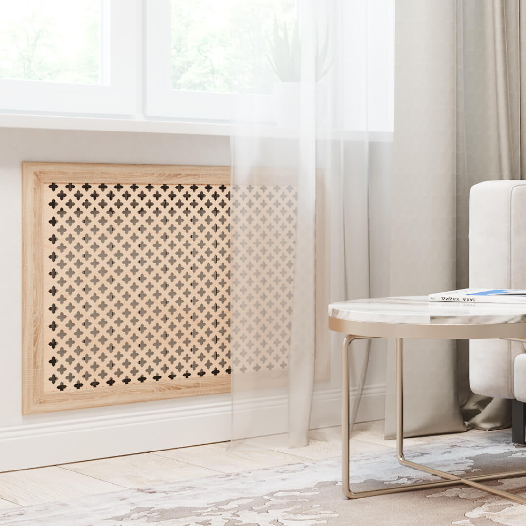 Экран для радиатора 120х60 см Готико дуб сонома STELLA Standart STSR-1127 - Вид №1