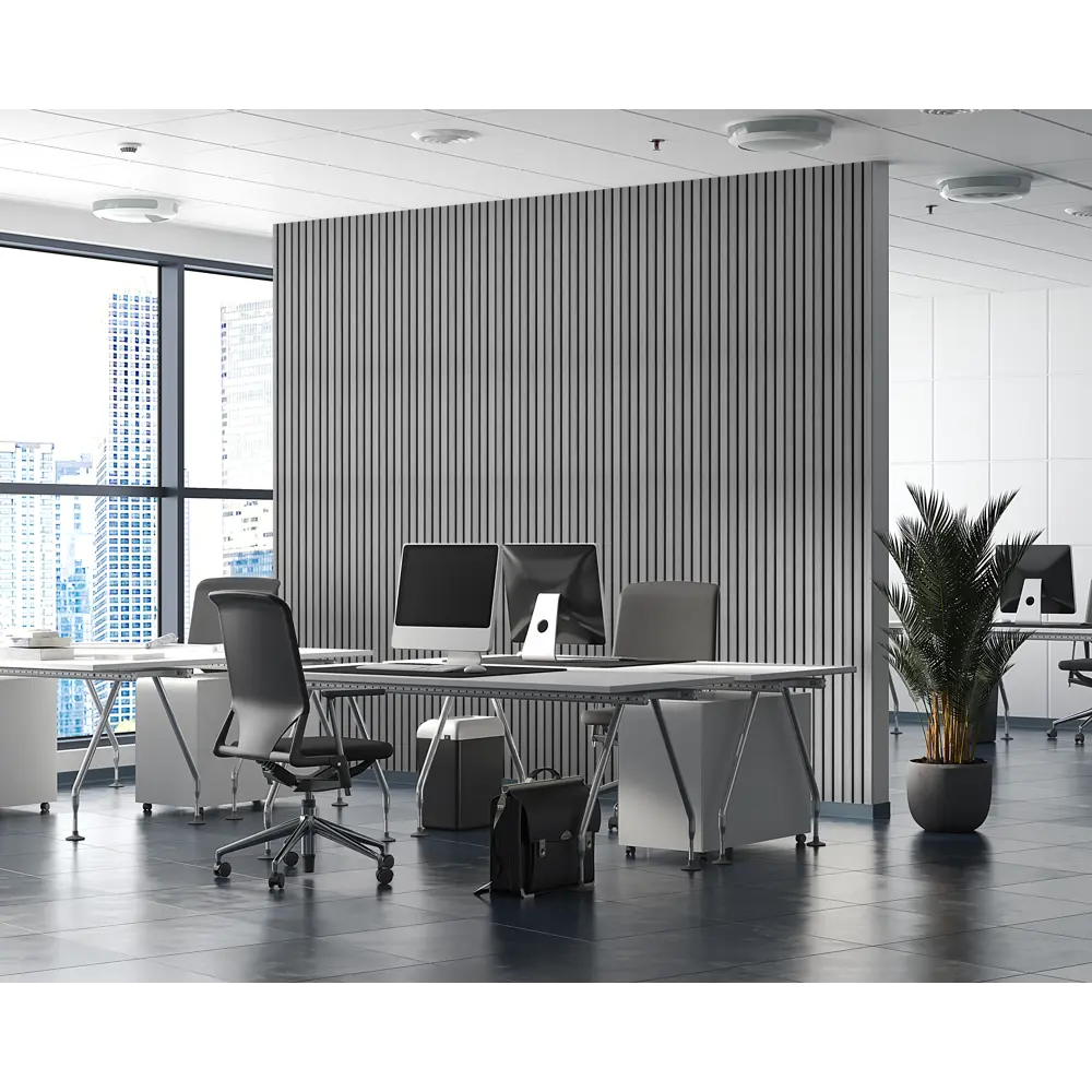 Стеновая панель ПВХ 3D ясень черный 2700x120x10 мм 0.324 м² 89359733 STLM-2155143 Santreyd  - Вид №3