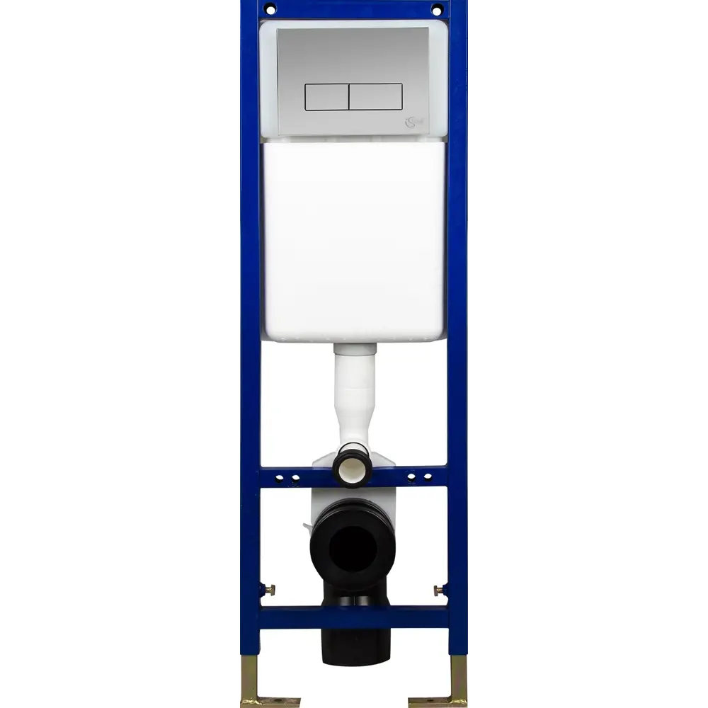 Инсталляция для подвесного унитаза Ideal Standard с кнопкой цвет хром STLM-2119106