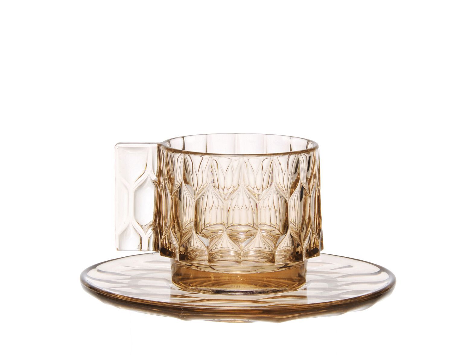 Набор кофейных чашек из инженерного пластика с блюдцем Kartell Jellies Family ARCH-00146181 - Вид №17