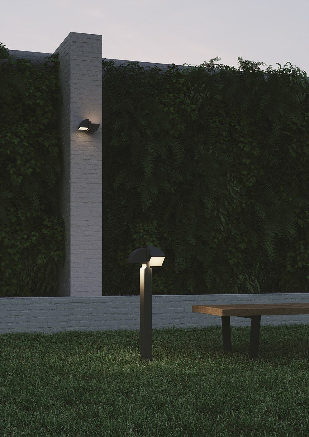 Алюминиевый регулируемый светодиодный уличный настенный светильник Fan Europe Lighting INTEC ARCH-00130716 - Вид №1