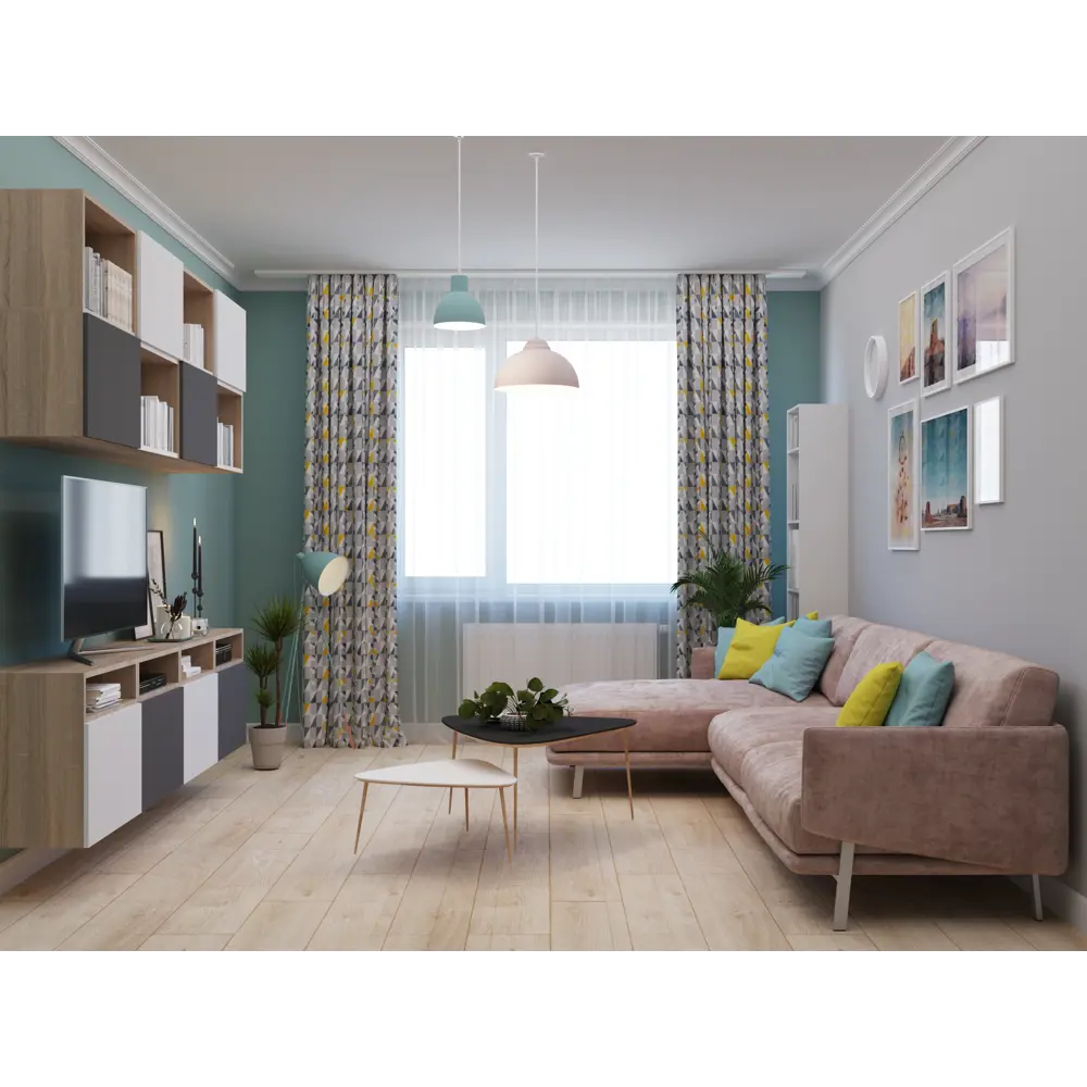 Карниз пластиковый двухрядный Inspire в наборе 240 см пластик цвет белый STLM-2175155 - Вид №1