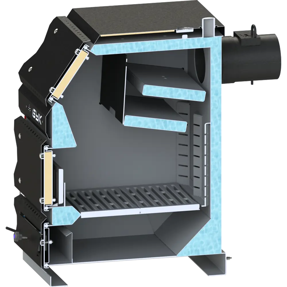 Котел твердотопливный Zota Бук-14 BK4931120014 14 кВт STLM-2048830 - Вид №1