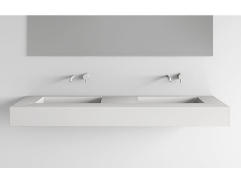 Прямоугольная двойная раковина из ламината FIT INTERIORS SIMPLE ARCH-00124413