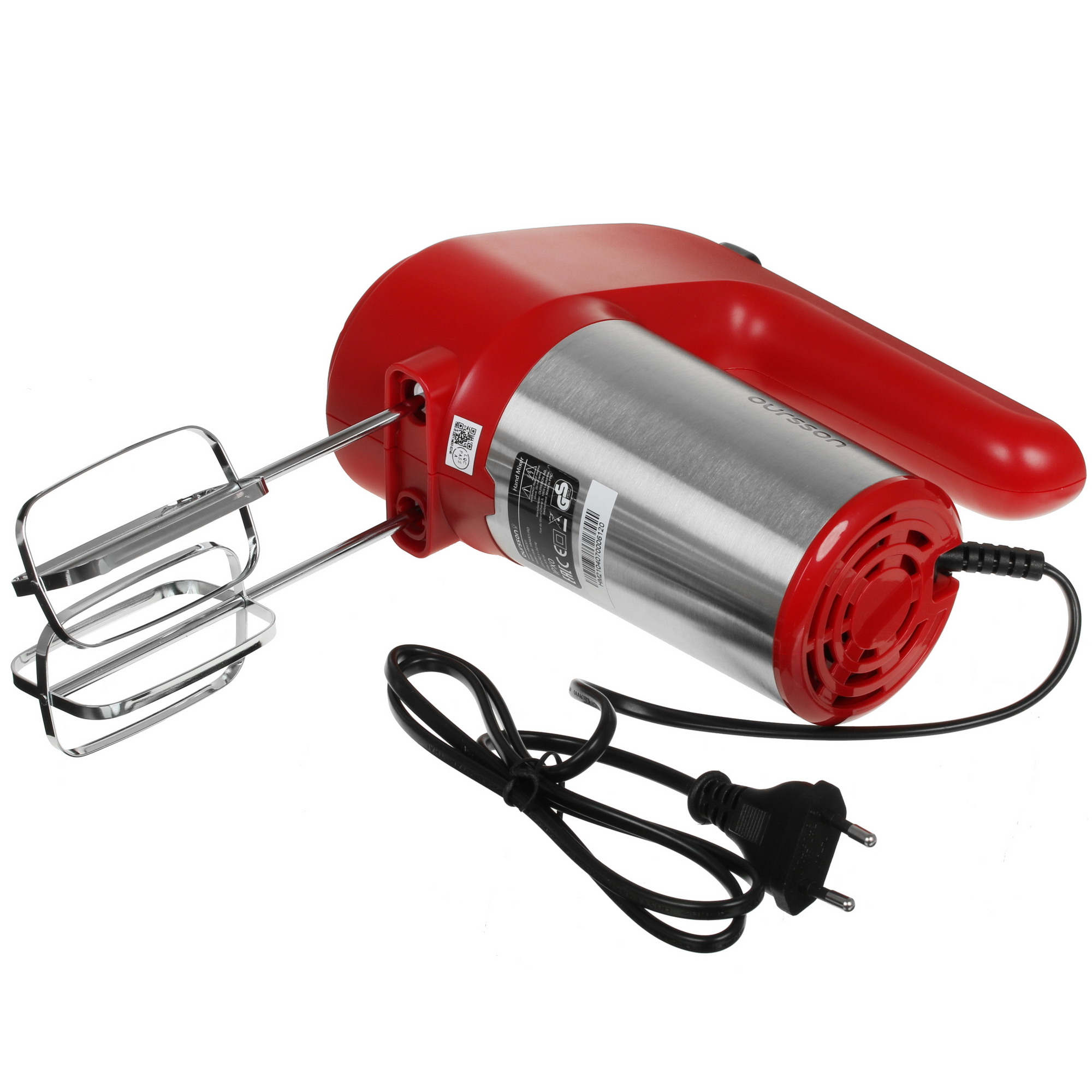 8197023 Миксер Oursson HM4001/RD красный STDN-0010303 - Вид №7