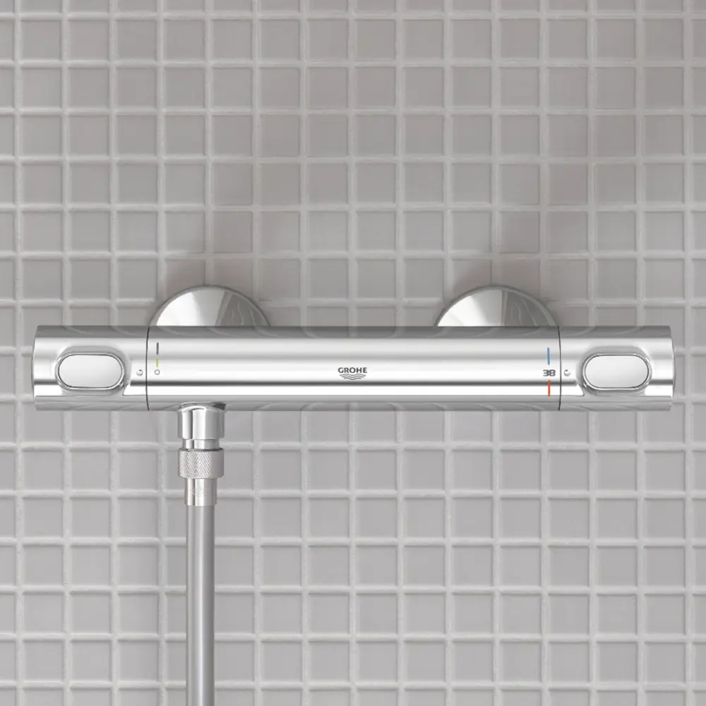 Термостат для душа Grohe Precision Flow, цвет хром STLM-2200655 - Вид №2