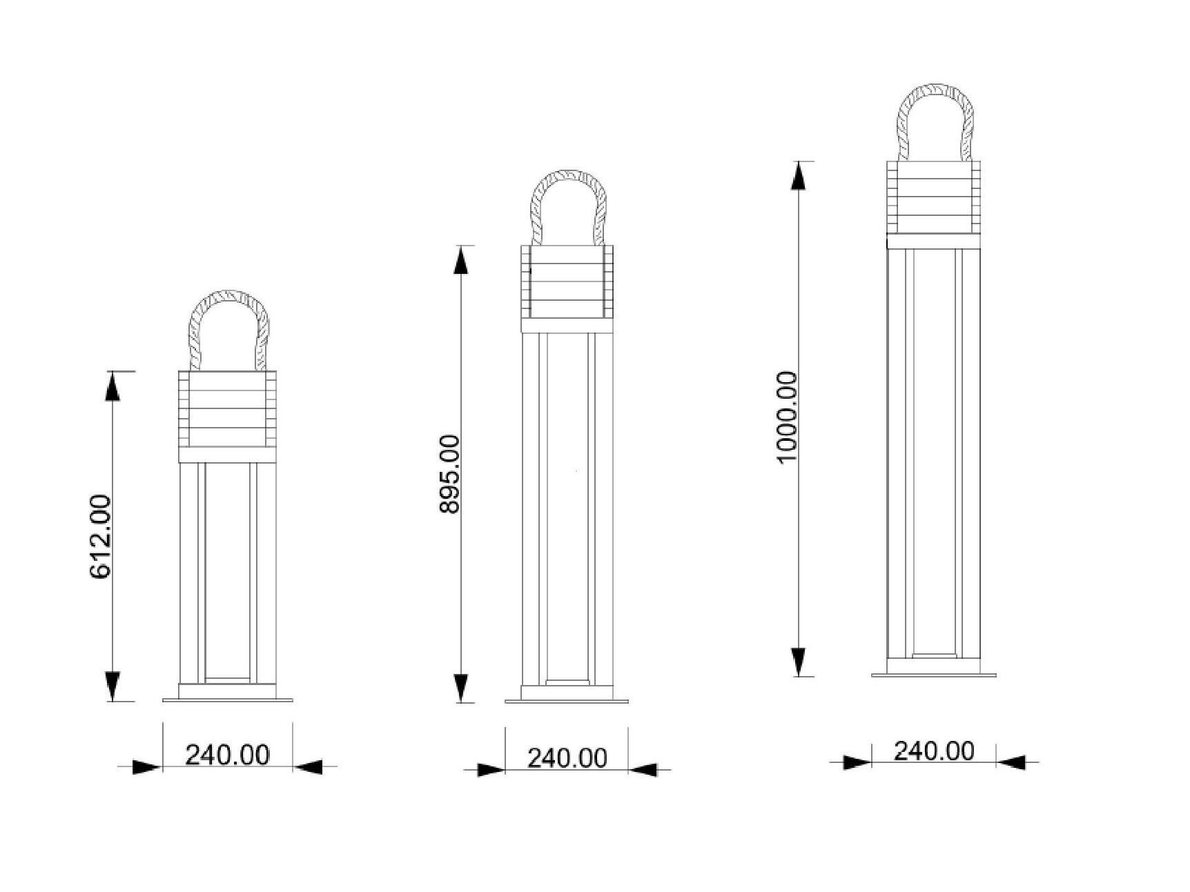 Деревянный светодиодный торшер Lampex Italiana Fysi ARCH-00041808 - Вид №2