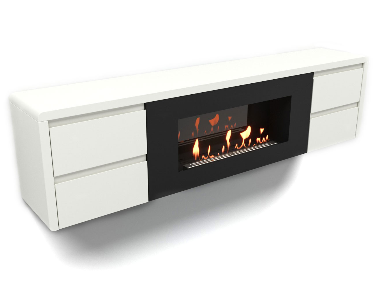 9101969 Биокамин с тумбой Firelight BFP/P-1700 lux черный STDN-0023196 - Вид №3