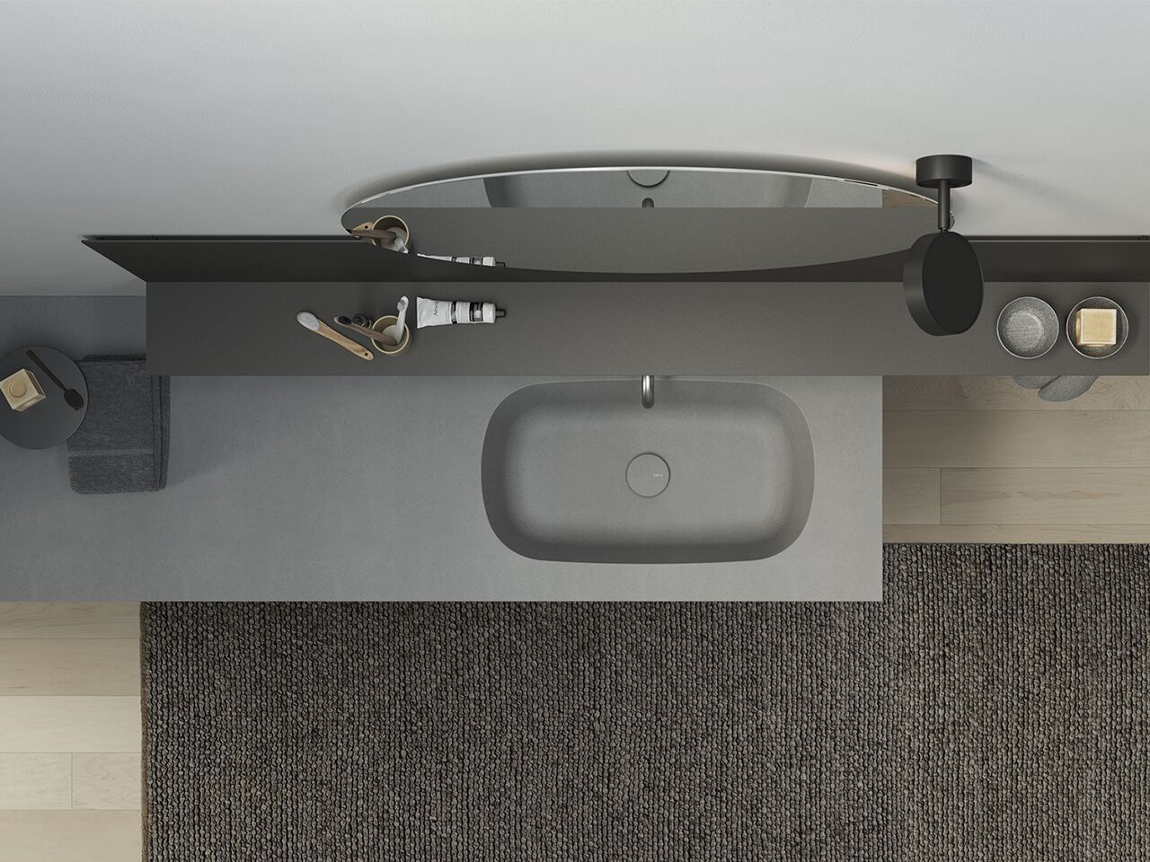 Полная мебель для ванной комнаты / умывальник Rexa Interlude ARCH-00032653 - Вид №1