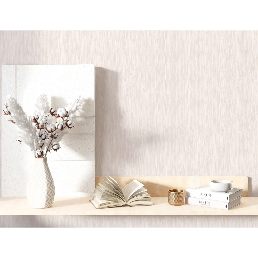 Обои флизелиновые Asc Wallpaper Elsa бежевые 1.06 м 192161 STLM-2009507 - Вид №4