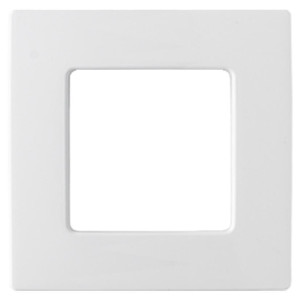 90618227 Рамка для розеток и выключателей 1 пост цвет белый Мастер STLM-0310120 BYLECTRICA