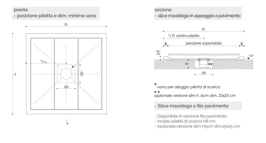 Квадратный поддон для душа Corian® Acquapazza Corian ® elements ARCH-00133074 - Вид №3