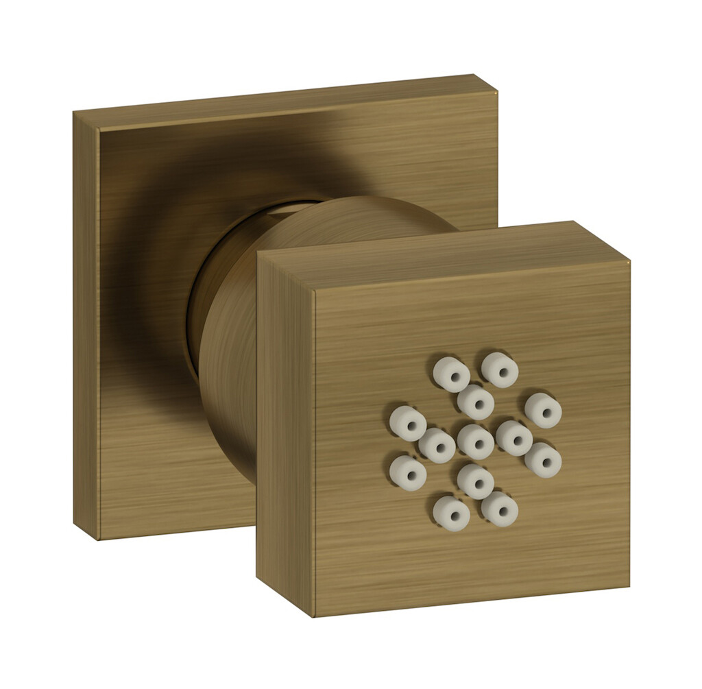 Боковая форсунка квадратная WE ARE IB sh031ii Antique Bronze RICAMBI