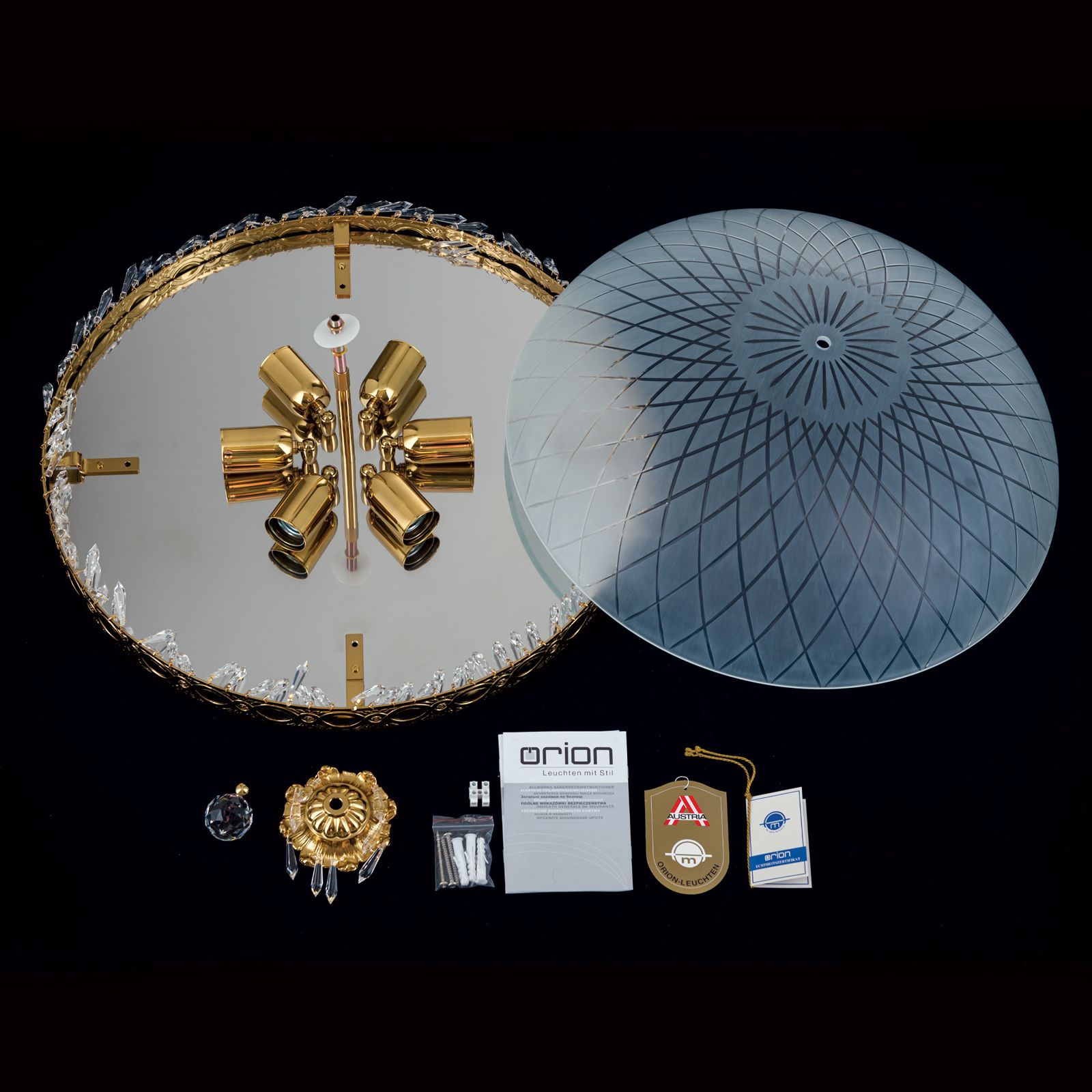 Кристалл потолочный светильник Orion Empire-Crystal ARCH-00028263 - Вид №6