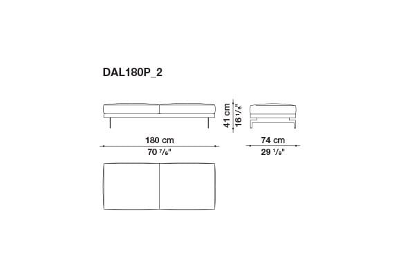 Кожаный диван B&B Italia док ARCH-00130675 - Вид №113