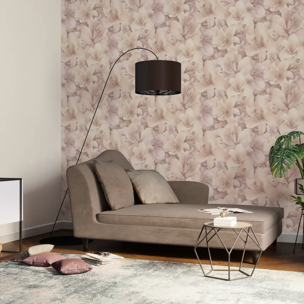 Обои флизелиновые Lilium бежевые 1.06 м PP71461-21 Santreyd STLM-2188092 - Вид №3