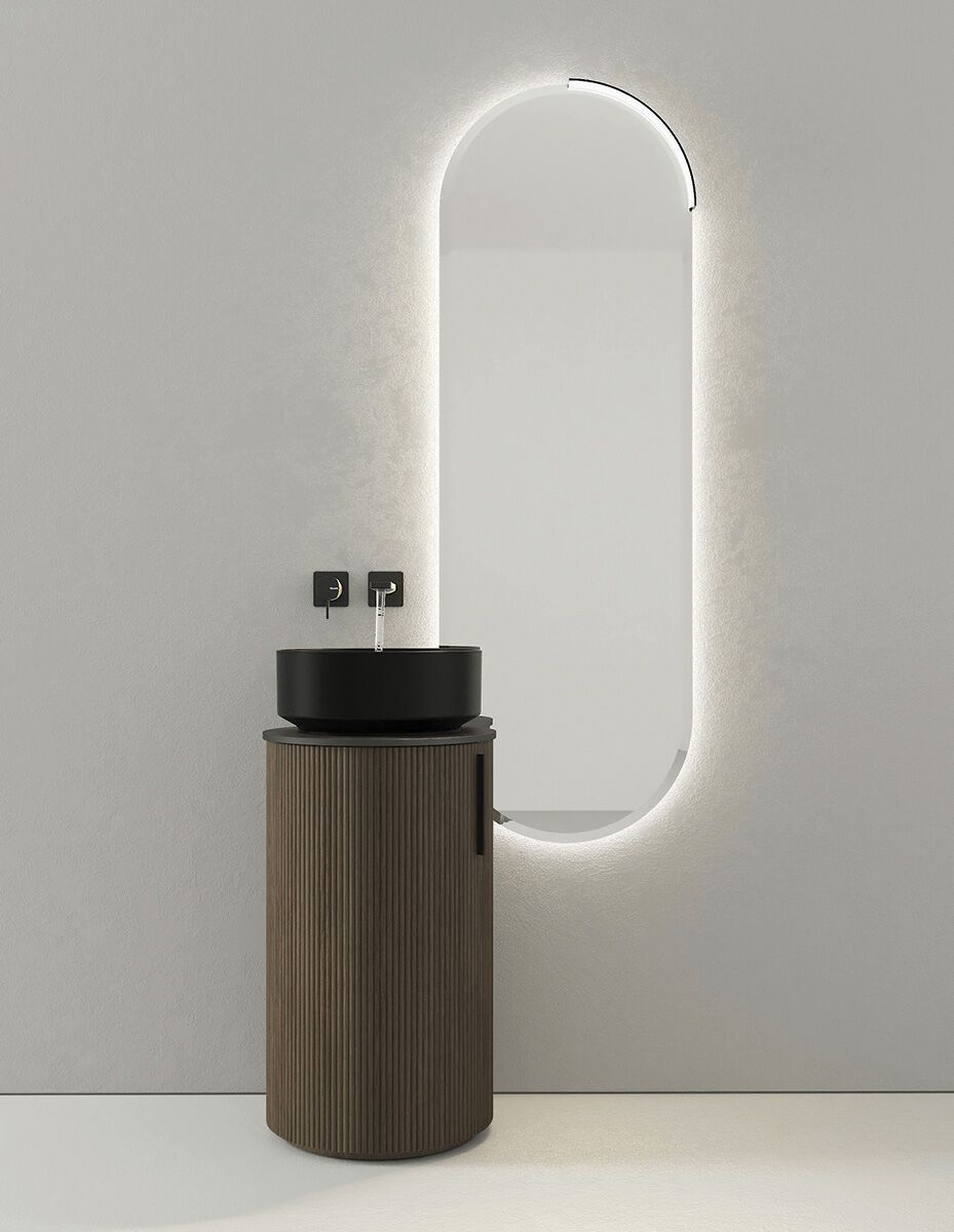 Деревянный напольный умывальник с дверцами LEGNOBAGNO Re-Stretch ARCH-00055414 - Вид №3