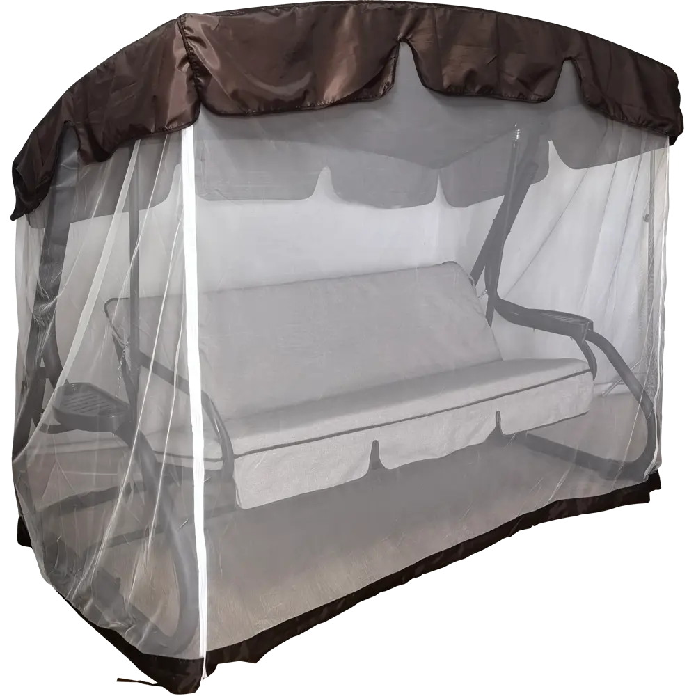 NATERIAL Aniva — трёхместные садовые качели с регулируемой спинкой и тентом 89344078 STLM-1420258 - Вид №4