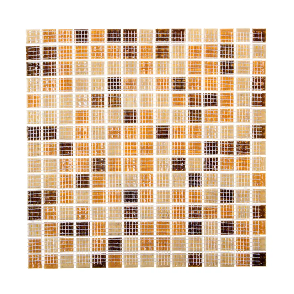 Мозаика, 32.7х32.7 см, стекло, цвет бежевый Santreyd STLM-2070560 - Вид №1