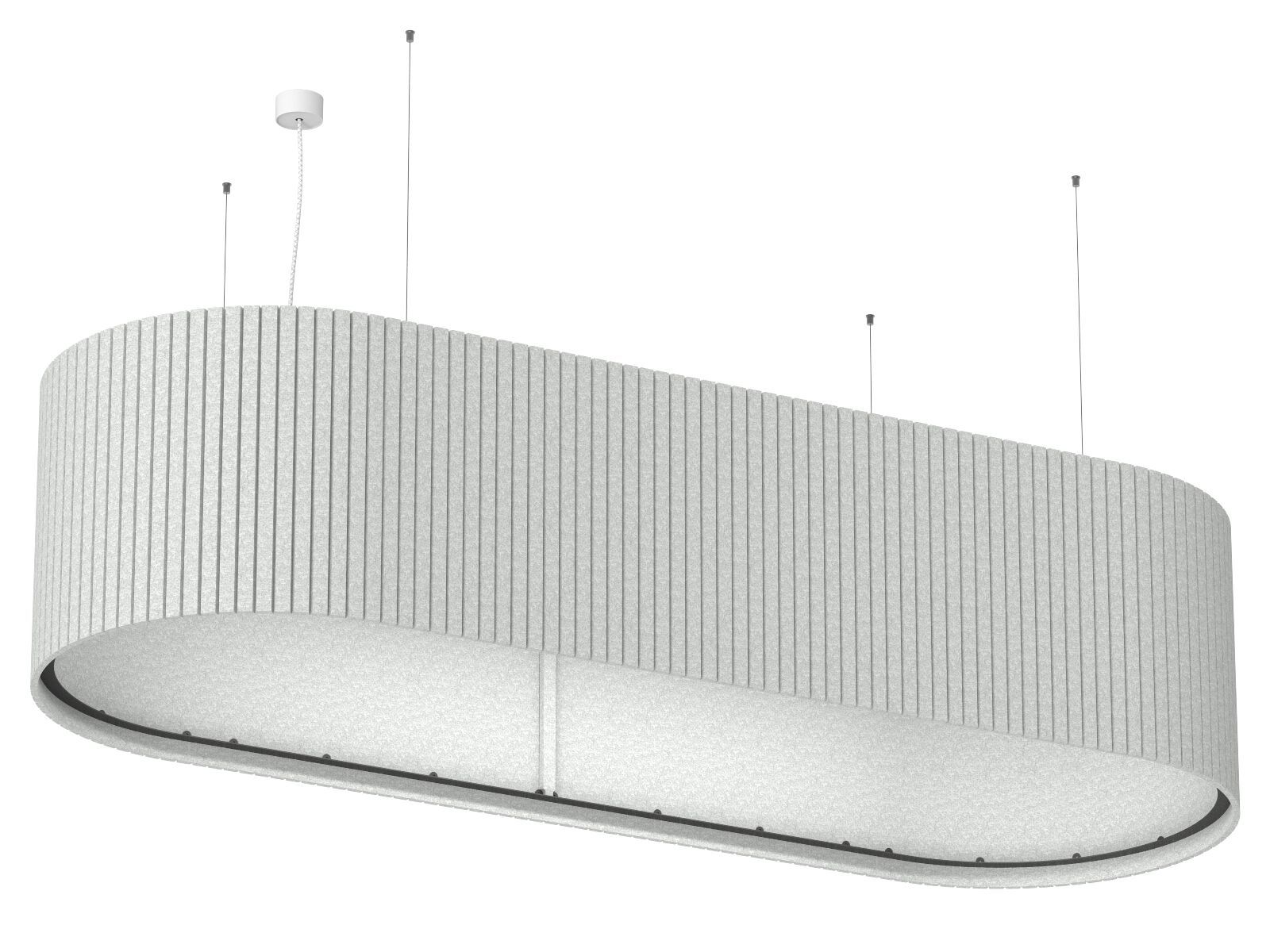 Рециркулированный Pet акустический подвесной светильник PROLICHT Acoustic ARCH-00096007 - Вид №1