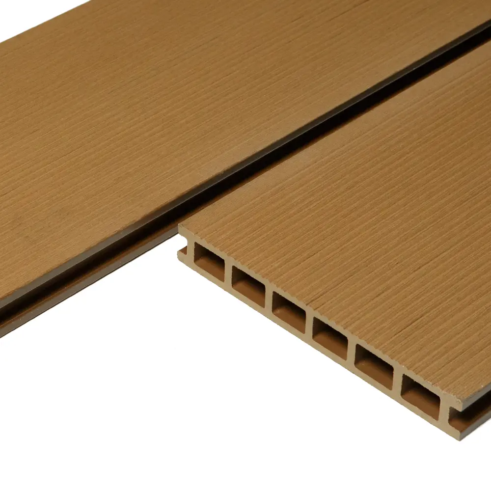 Террасная доска ДПК CM Grand цвет Дуб 3000x190x25 мм вельвет 0.57 м² STLM-2029449 - Вид №1