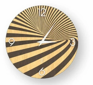 LIGNIS® Настенные часы из инкрустированного дерева Dolcevita abstract 10.077