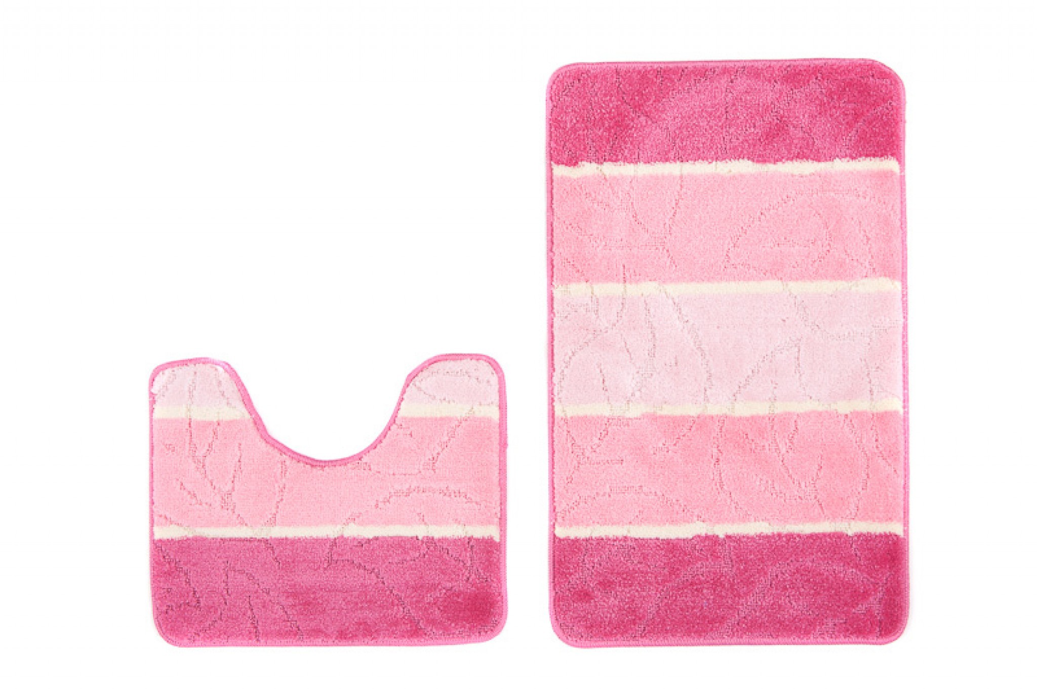 90434659 Коврик для ванной комнаты sB60100_pink 100х60см цвет розовый STLM-0224641 ZALEL