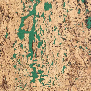 Пробковое настенное покрытие Малага верде 600х300х3 мм 1.98м² бежево-зеленый 11шт EASYCORK
