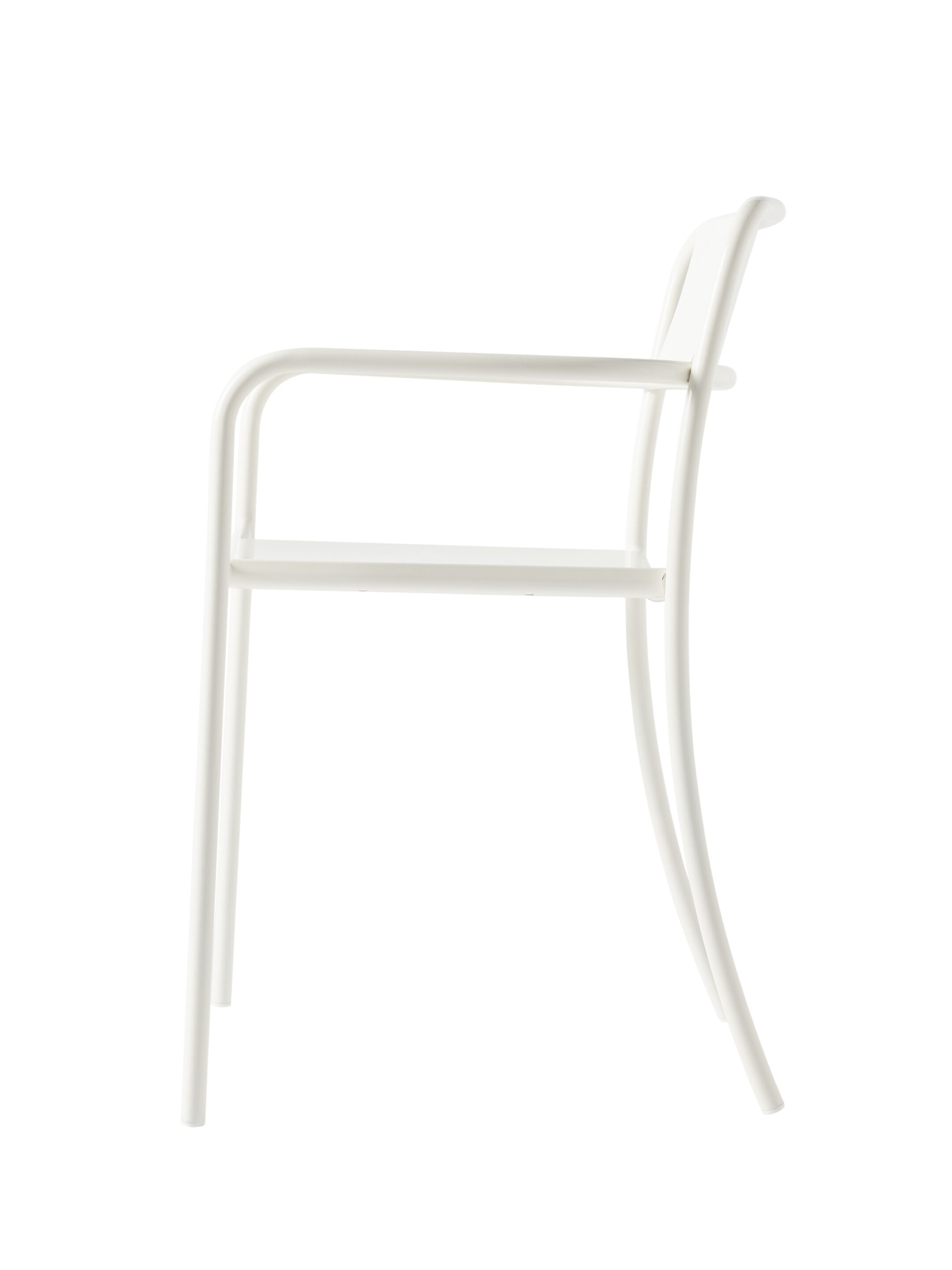 Садовый стул из нержавеющей стали с подлокотниками Tolix ARCH-00044024 - Вид №1