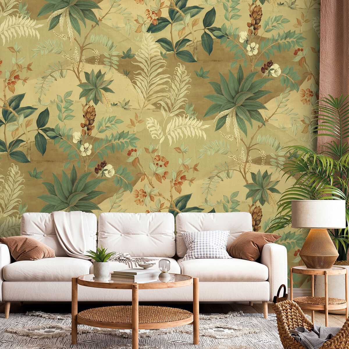 Обои с цветочными мотивами ICH Джайпур ARCH-00028310 - Вид №4