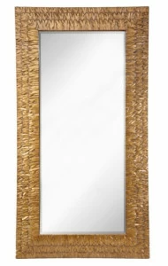 Зеркало прямоугольное настенное золото Fern от RVAstley RVASTLEY ДИЗАЙНЕРСКИЕ 062651 Золото
