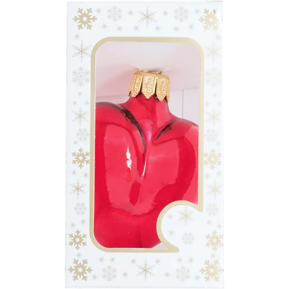 Ёлочное украшение «Сердечко» 7 см в коробке 82752923 STLM-2153799 Santreyd  - Вид №7