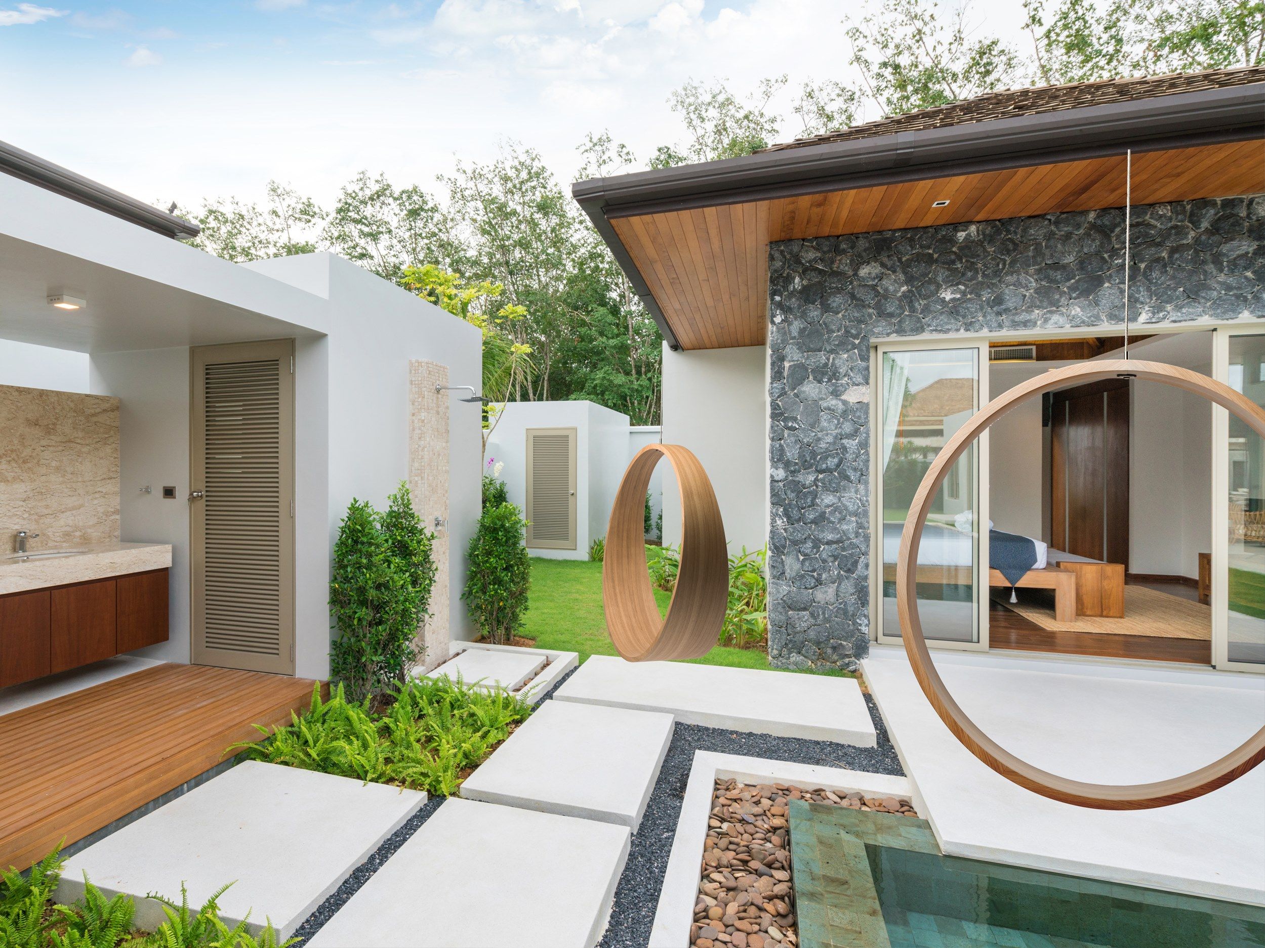 Деревянный подвесной стул Iwona Kosicka Design SWING N.2 ARCH-00126188 - Вид №16