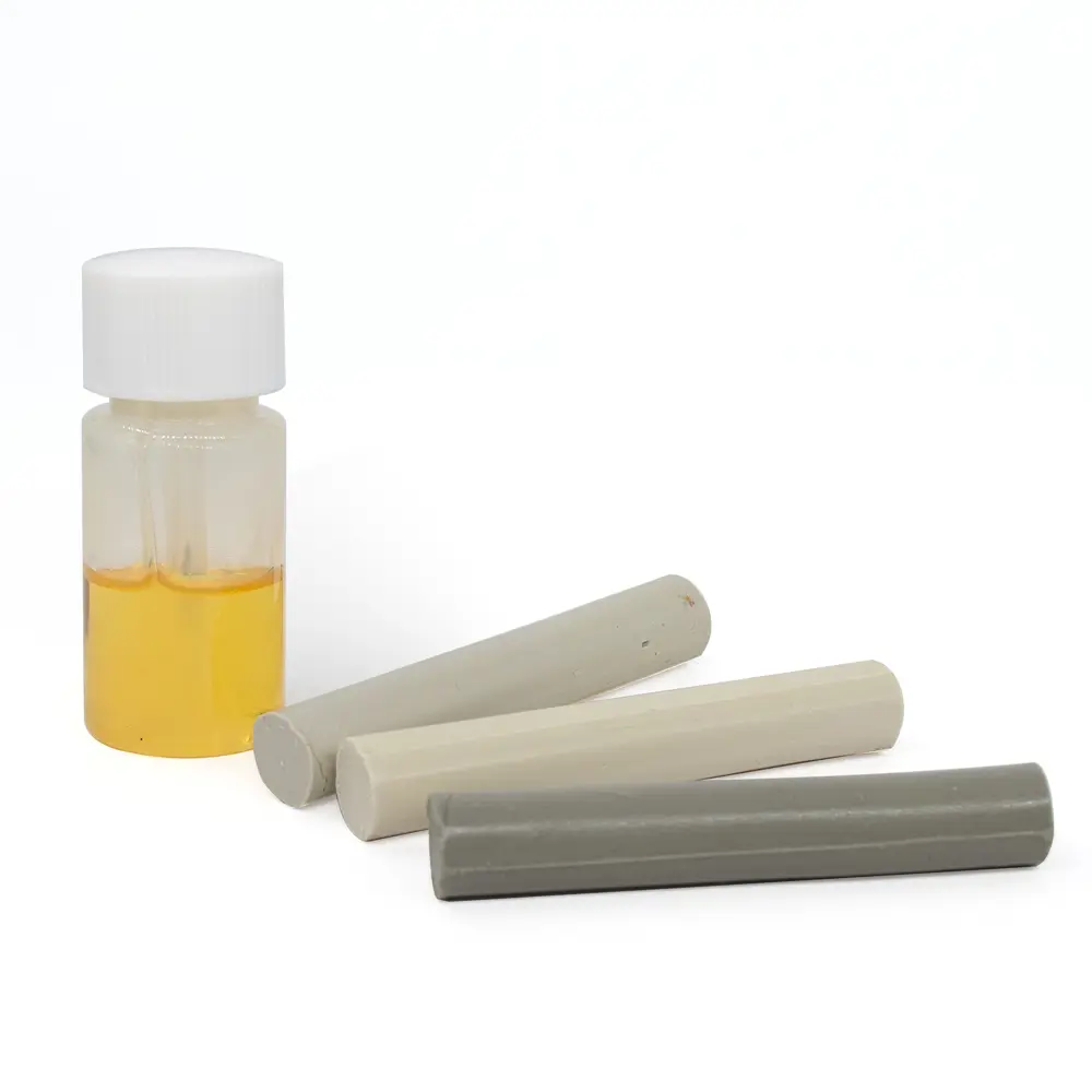 Восковые мелки и паста для восстановления паркета и ламината цвет темно-серый Santreyd STLM-2019483