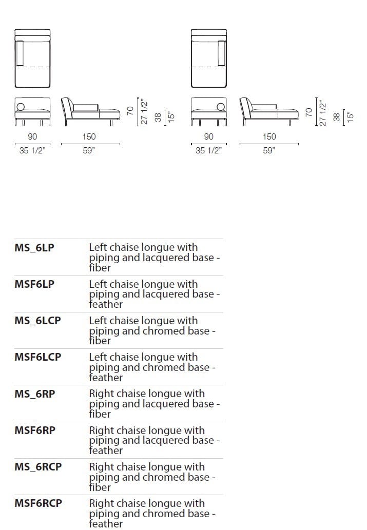 Съемный диван CAPPELLINI Cap Martin Sunset ARCH-00087904 - Вид №17