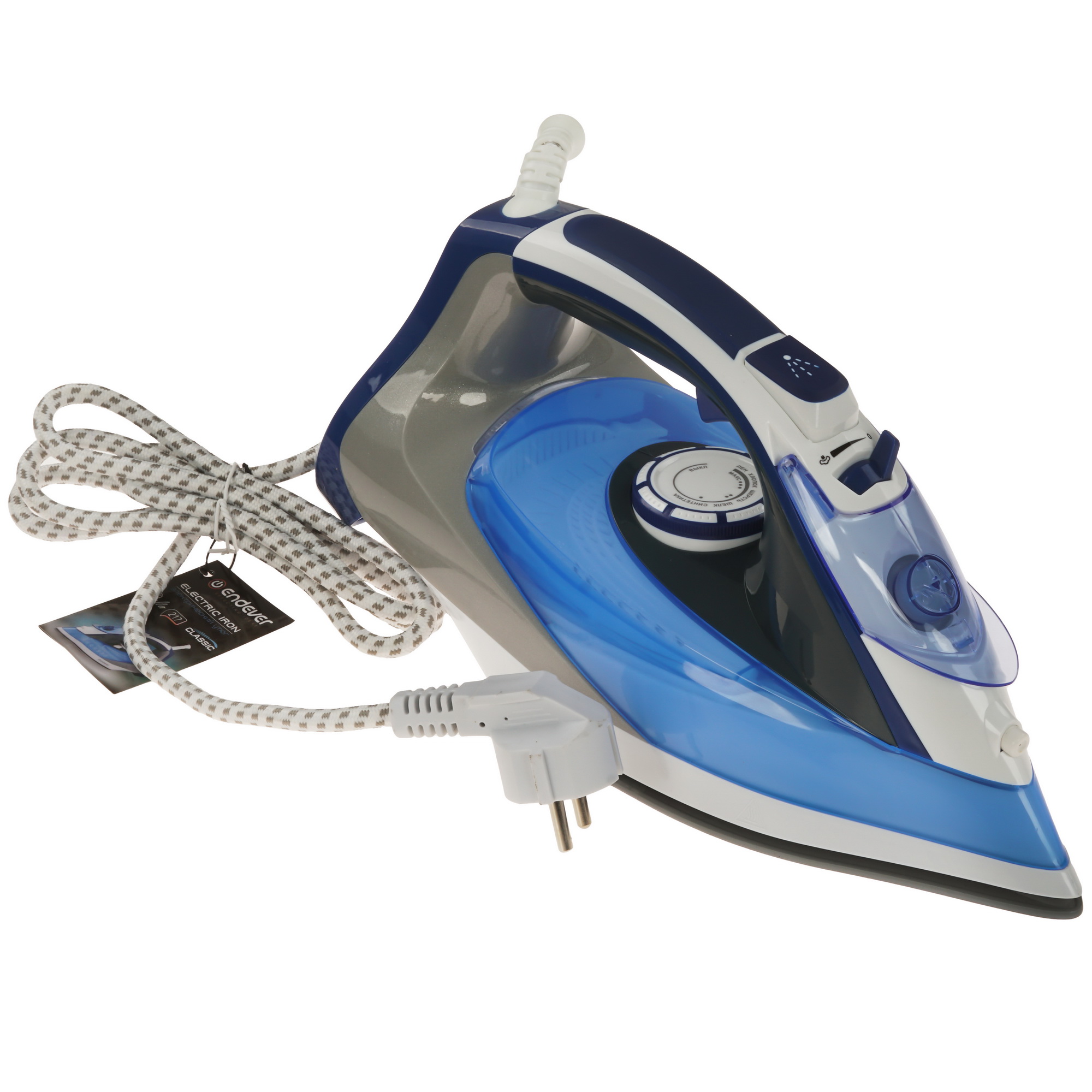 9912313 Утюг Endever Delta-217 синий STDN-0091321 - Вид №5